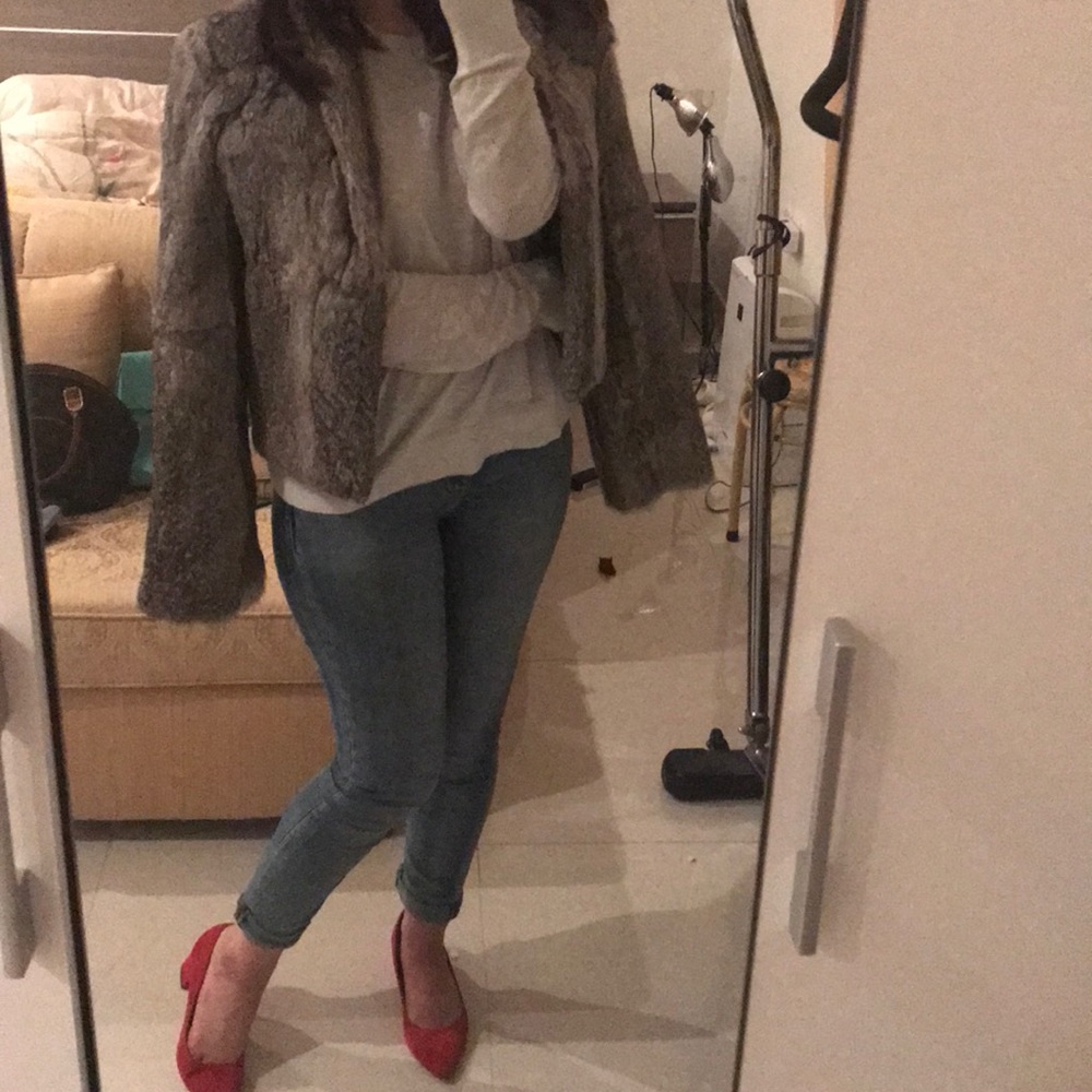 Rabbit Fur Jacket - image 1